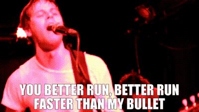 faster than the bullet lyrics|pumped up kicks release date.